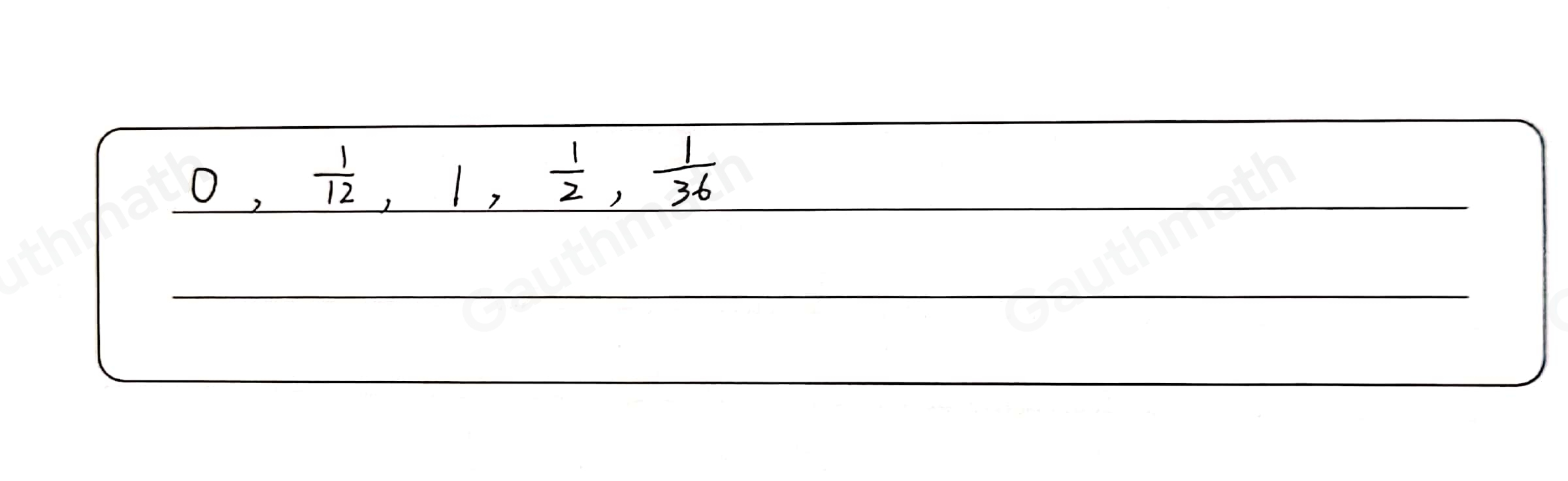 TEST IL IDENTIFICATION Directions: Read and analyze the given problem below and give what is asked. Write your answer on the space provided before the number. Problem: Two dice are rolled, find the probability that the sum is: 6. equal to 1 7. equal to 4 8. less than 13 _ 9. even number _ 10. equal to 2